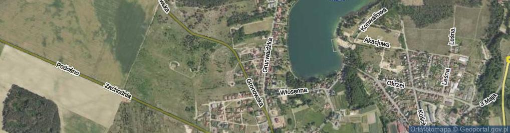 Zdjęcie satelitarne Cicha ul.